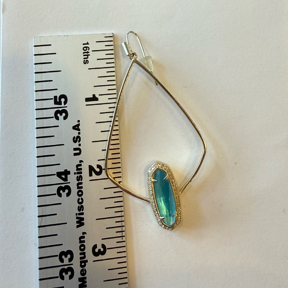Arianna Drop Earrings by Kendra Scott. - Picture 3 of 3